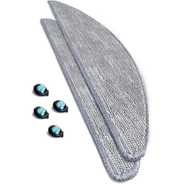 Kit de remplacement de lingettes de lavage pour iRobot Roomba Combo i & j5 - vue 1