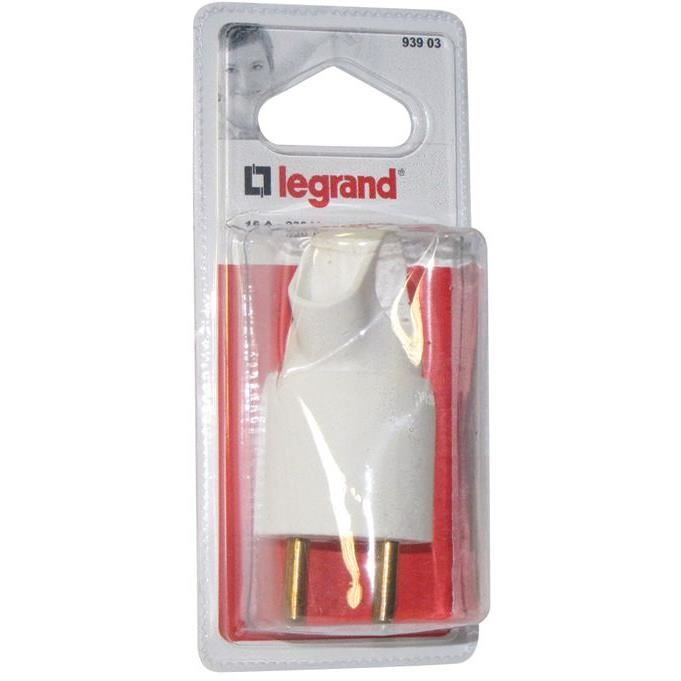 Fiche mâle 2 phases + LEGRAND Annela Plastique Intérieur - vue 5