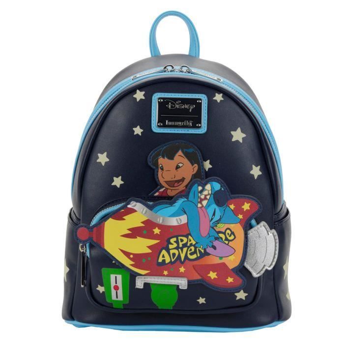 DISNEY - Stitch Space Adventure - Sac ?� dos LoungeFly - Cdiscount Bagagerie - Maroquinerie