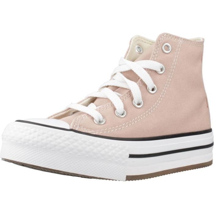 Converse Zapatillas Niña Modèle Chaussure Converse Modèle Ctas Eva Lift Hi Dusty - Coleur Rose