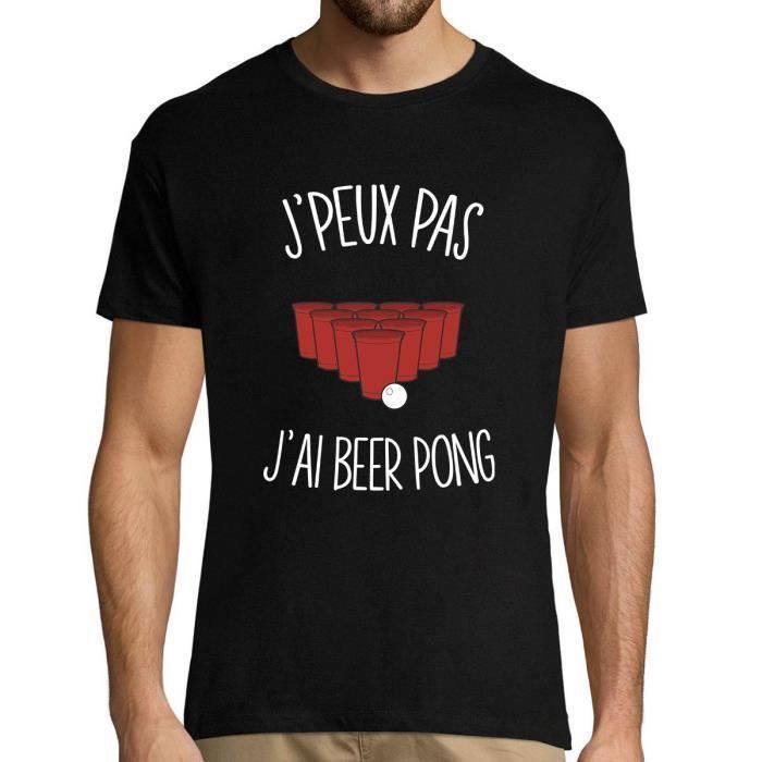 T-Shirt J'peux pas j'ai ricard - Cadeau homme qui aime alcool Taille S