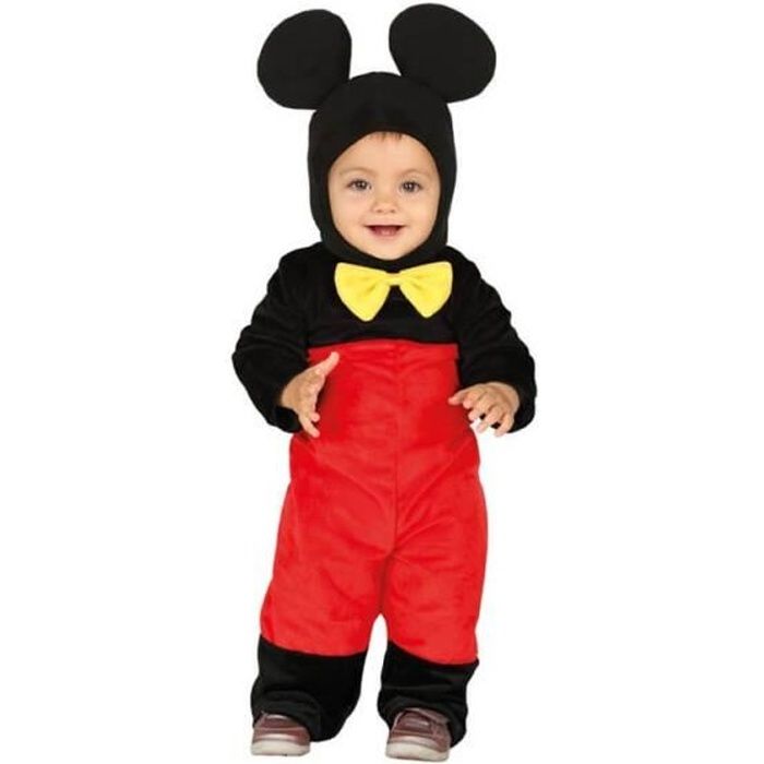 Déguisement Mickey Mouse classique enfant - Disney - Rouge - Polyester - 2  ans