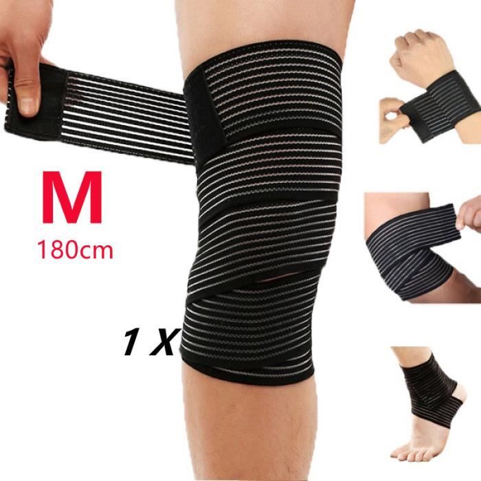 Genouillère de Compression,Sangles de Cuisse Élastique,Soutien Bandage