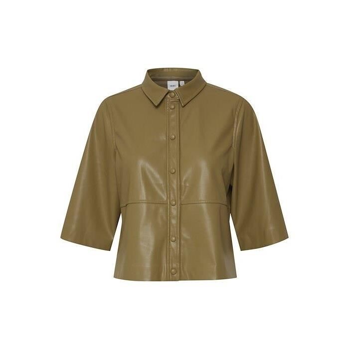 Chemise Manches Longues INSCENE Stretch Grise - Taille S - Neuve Avec étiquette