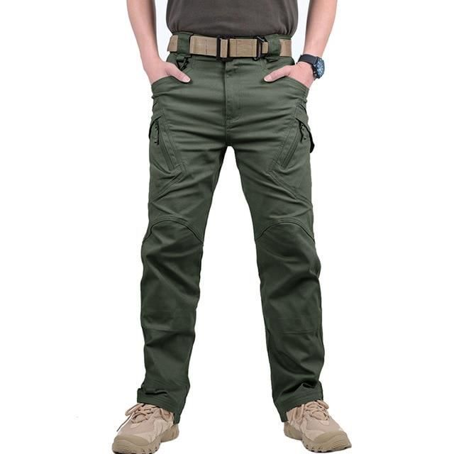 Pantalon Militaire Tactique Camouflage Homme - Cargo Léger, Multi-Poches, Imperméable, Confortable Pour Travail, Randonnée, Camping