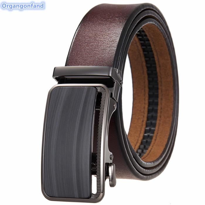 Ceintures Homme, Marques de Luxe, Vintage, Ceintures Cuir - Noir