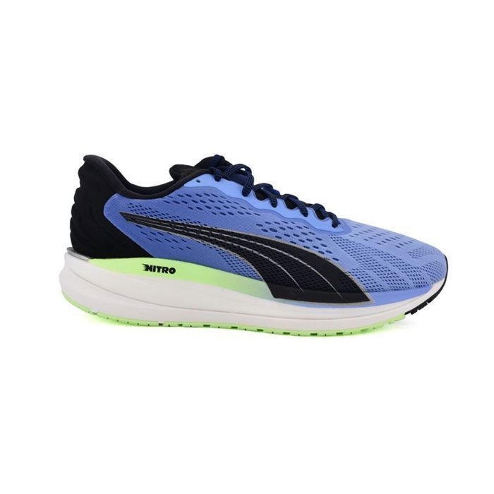 Chaussure De Running Homme - PUMA MAGNIFY NITRO SURGE - Bleu Et Noir