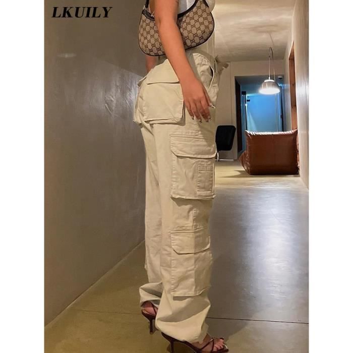 Jean Cargo Baggy A Poches Delavees Vintage main image 0