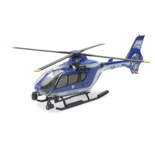figurines véhicules télécommandés - new ray - hélicoptère eurocopter ec135 gendarmerie 1/43 - die cast