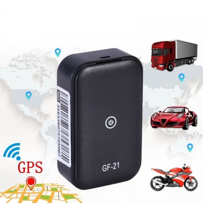 Traceur GPS voiture chien enfant moto chat espion vélo sans abonnement  carte sim autonome autonomie batterie localisation - Cdiscount Auto