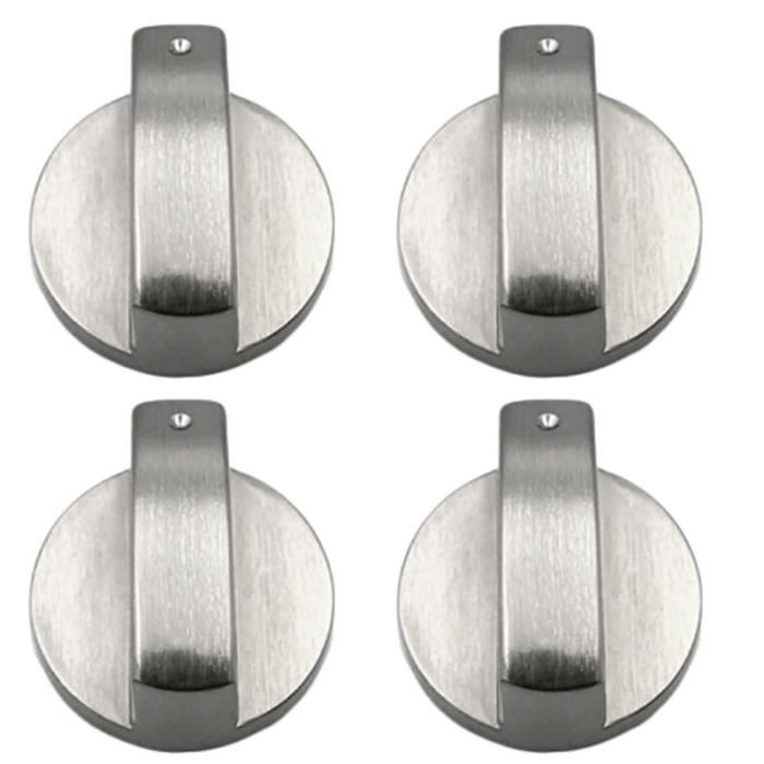 Lot De 2 Supports Universels Pour Cuisinière à Gaz - En Métal Argenté - 19,3 Cm En Diagonale - Pour Petites Casseroles Et Bouilloires - 4