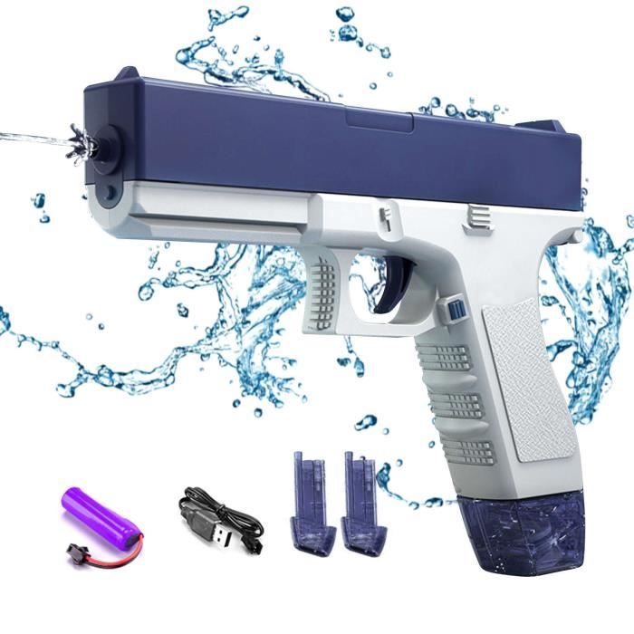 Pistolet à Eau électrique Balakaka - Portée 26-39 Pieds, Réservoir 500 Ml, Rechargeable, Pour Enfants/adultes