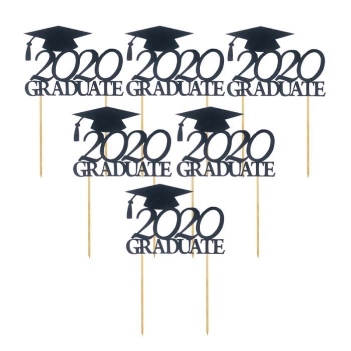 Trancheuse Chapeau Creatif Diplome Mode Gateau Decor Cupcake Topper Choisir Fournitures De Fete Figurine Decor De Gateau Cdiscount Maison