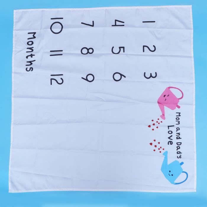 Couverture Mensuelle Pour Bebe Pour Fille Filles Garcons Prises De Vue Toile De Fond Edredon Couverture Plaid Bebe Cdiscount Puericulture Eveil Bebe