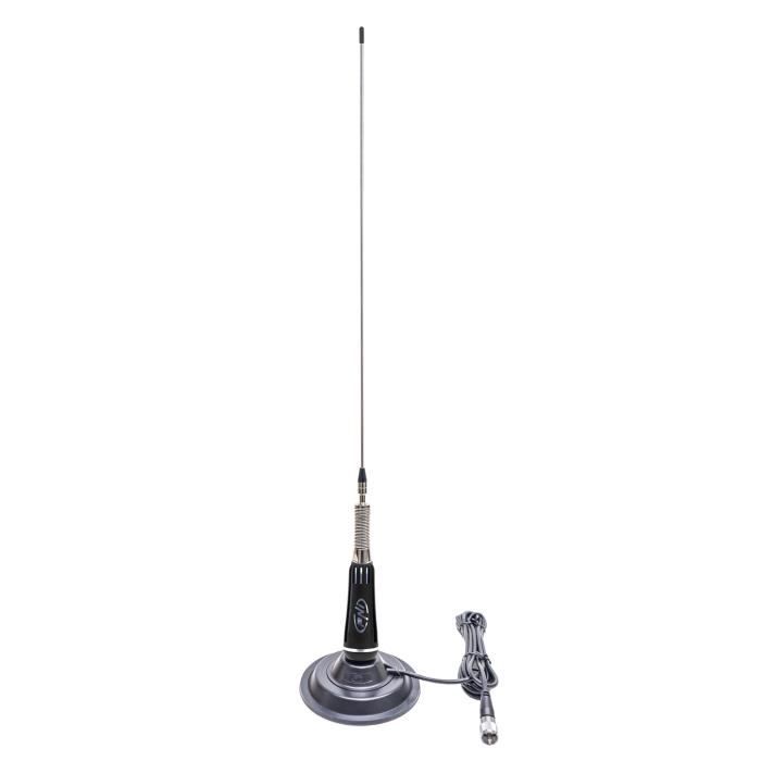 Antenne CB PNI LED 2000, 90 cm, avec base magnétique 145mm, 26-28 MHz ...