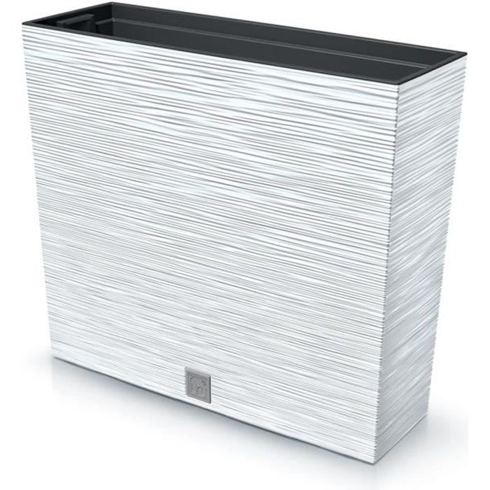 Prosper Plast Coubi - Vaso Per Fiori In Plastica, 10 X 9.2 Cm, Colore Bianco - Ideale Per Piantine, Coltivazione E Decorazione Domestica - 4