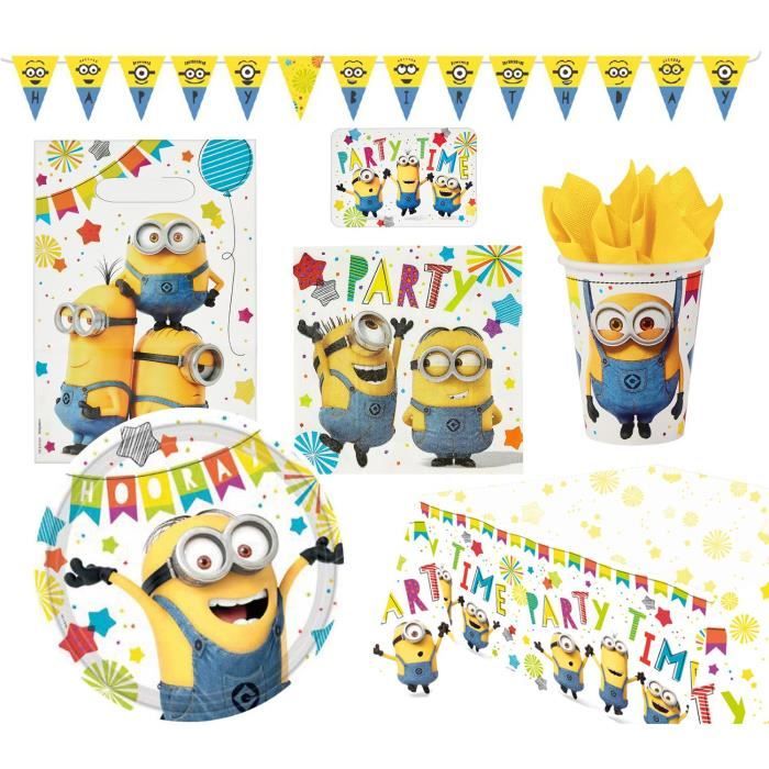 Anniversaire Minions Cdiscount Anniversaire Minions Cdiscount
