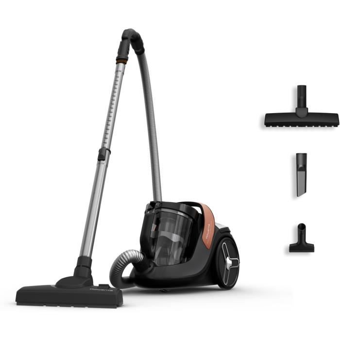 Aspirateur sans sac - ROWENTA - Green Force Cyclonic Effitech - 25 L - 68 dBA - Éco-conception