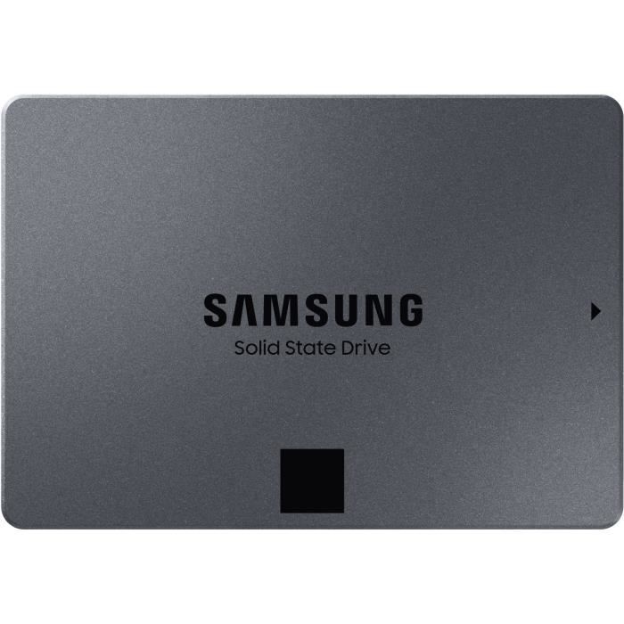 SAMSUNG - Disque SSD Interne - 870 QVO - 1To - 2,5 (MZ-77Q1T0BW) -  Cdiscount Informatique