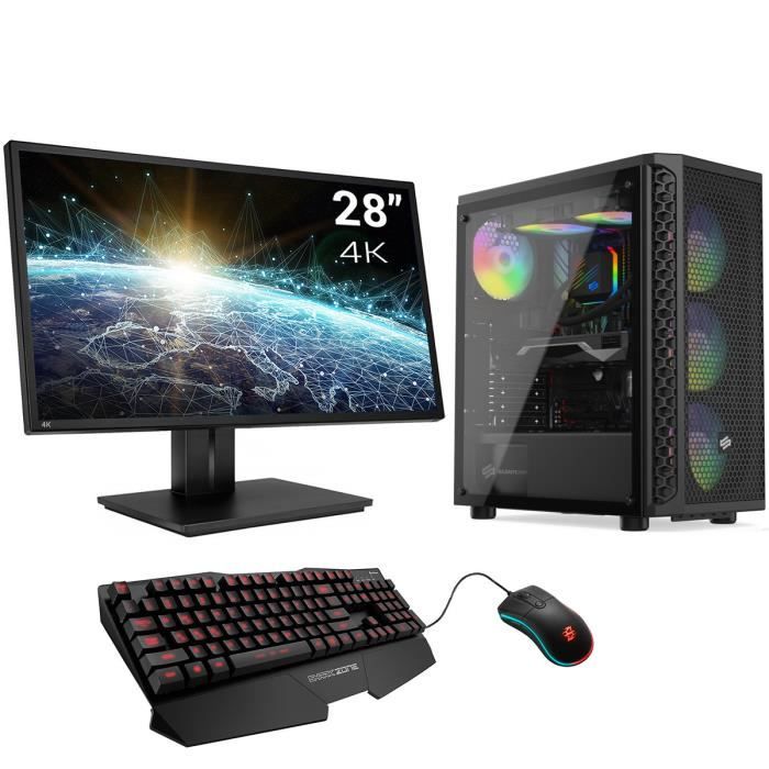 Vente Ordinateur de bureau Pack PC Gamer, Intel i7, RTX 2080, 500Go SSD NVMe M.2 PCIe, 2To HDD, 32 Go RAM, Win 10. Ref: UCM7958M8I1HF pas cher Vente Ordinateur de bureau Pack PC Gamer, Intel i7, RTX 2080, 500Go SSD NVMe M.2 PCIe, 2To HDD, 32 Go RAM, Win 10. Ref: UCM7958M8I1HF pas cher