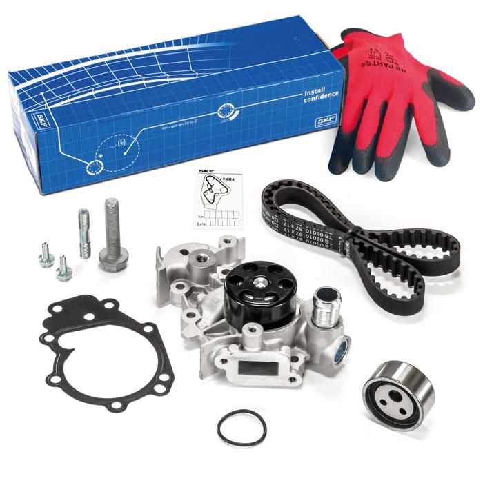 SKF Kit de distribution + pompe à eau VKMC 06010