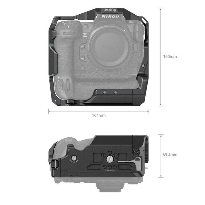 Comparer les prix de Accessoires photo Smallrig Cage pour appareil photo Nikon Z 9 3195