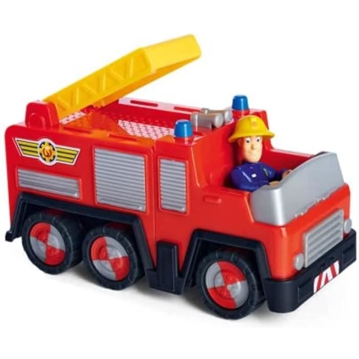 Mini véhicule Sam le Pompier SILVERTORN Camion Jupiter Figurine articulée incluse A partir de
