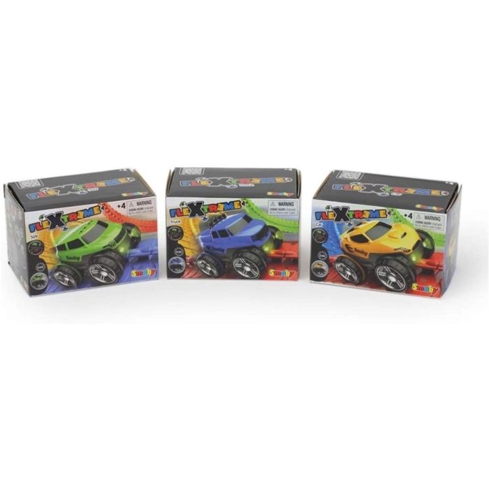 Smoby FleXtreme - Voiture SUV Avec Effets Lumineux Et Carrosserie Interchangeable - Piles Incluses - Dès 4 Ans - Circuit Modulable
