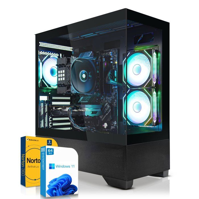 Unité Centrale Vist PC Gaming RYZEN 7 5700G - RAM 32Go - SSD 1To M.2 -  Windows 11 Pro