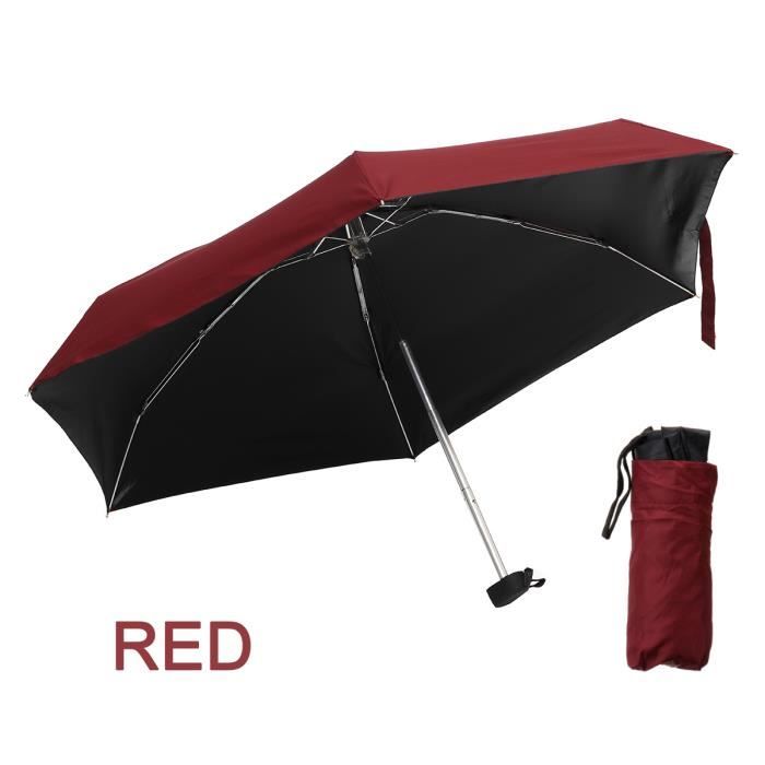 WoRuyKot Mini Parapluie Pliant Anti-UV - Compact, Solide Et Portable
