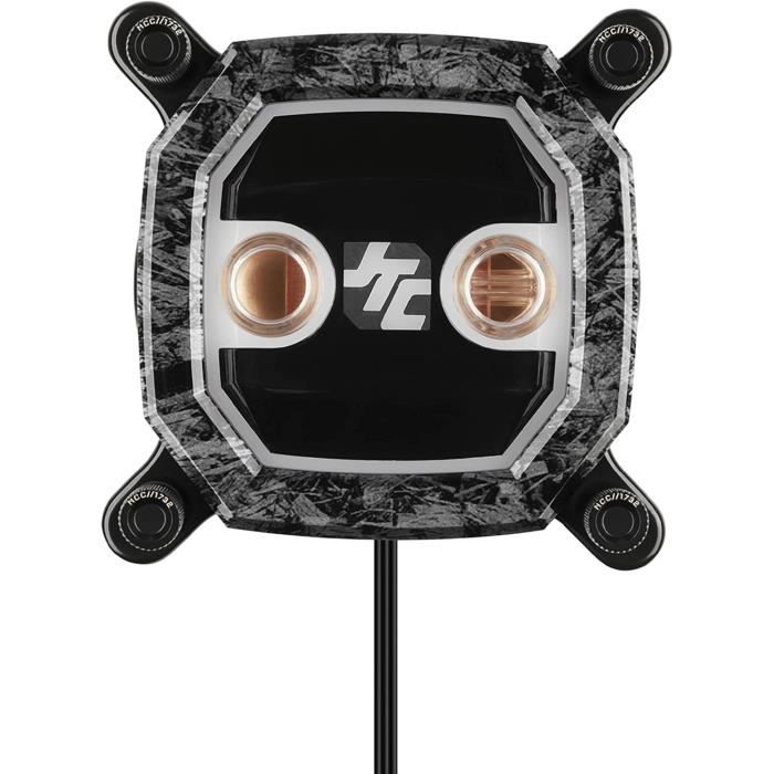 Corsair Hydro X Series ICUE XH305i RGB PRO Kit De Refroidissement Personnalisé (hardline Tube, Waterblock Pour Processeur, Combinaison Pompe/réservoir D5, Radiateur, 3 Ventilateurs RGB) Blanc