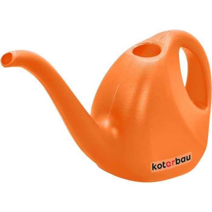 Arrosoir Jardin En Plastique 1,5 L - Bec Long, Poignée Incurvée, Grande Ouverture - Pour Plantes Intérieur/extérieur