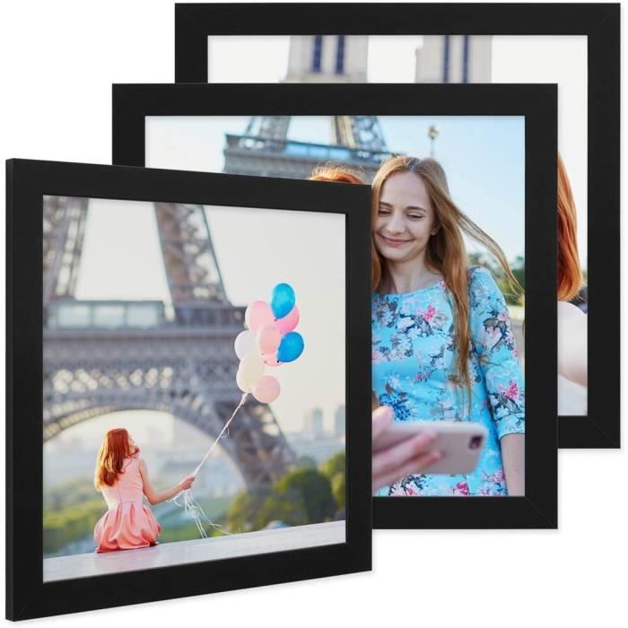 Cadre Photo/tableau En Bois - Format 36x30cm (A4) - Moulures Jolies - Occasion