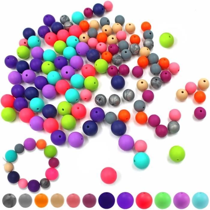 Gros Lot De Perles Dorées Pour Bijoux - 1200 Pièces Mélangées (rondes, Coeurs, Fleurs, Carrées)
