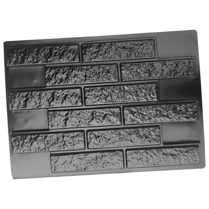 Moule à Stamp Pour Mur - Effet Pierre Itria 4 - Caoutchouc Polyuréthane