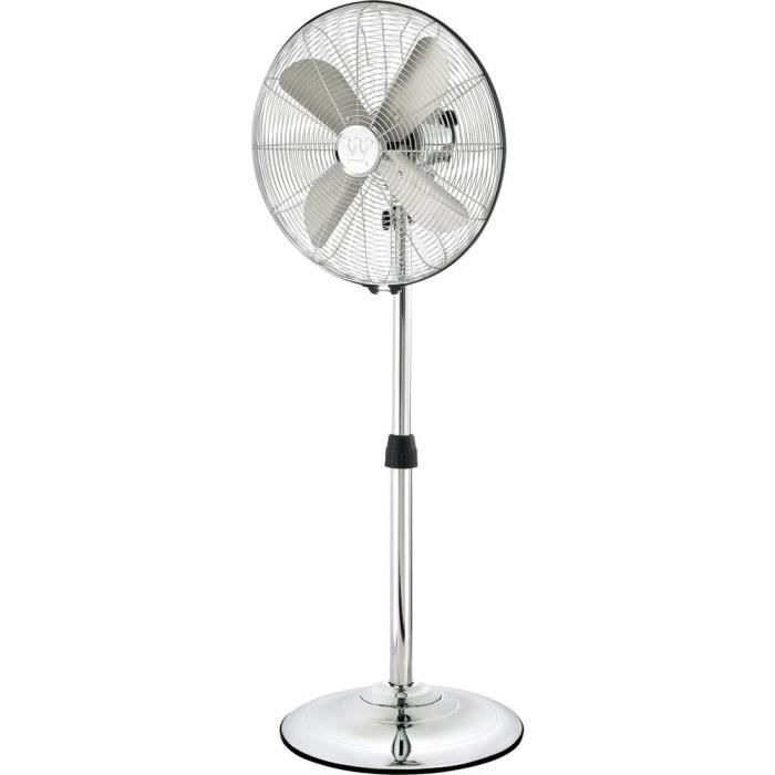 Ventilateur Westinghouse Stream 72421 De 40 Cm De Diamètre De Couleur Chrome Comprend Télécommande Di - vue 2