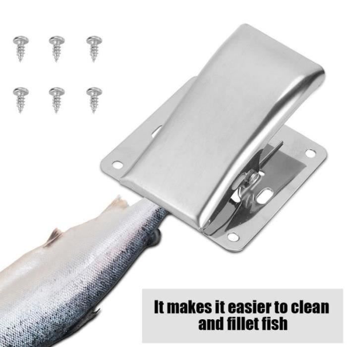 Brosse de nettoyage d’écailles de poisson Dissolvant D'écailles de