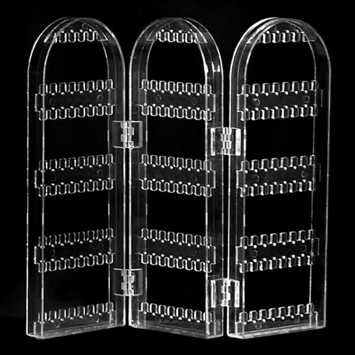 Support Colliers Réglable Présentoir à Bijoux Josmimic - Support Réglable Grande Capacité Rangement Bijoux Organisé