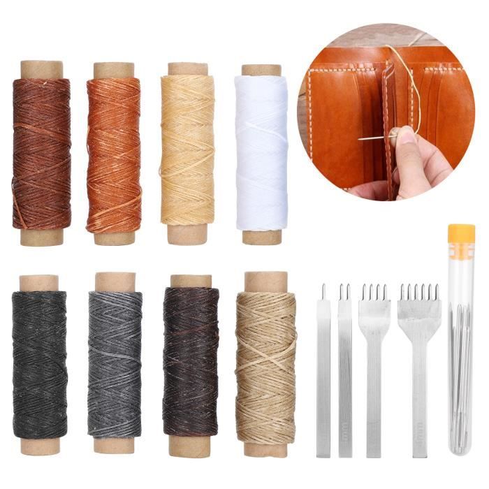 Kit D'aiguilles Et Alêne En Cuivre Pour Maroquinerie - 4 Pièces, Longueurs 3.9 à 7.9cm
