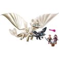 PLAYMOBIL 70038 - Dragons 3 - Furie Éclair et bébé dragon avec enfants-1
