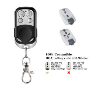 Télécommande Portail 433,92 MHz 2 Boutons – Compatible GTI2 GTI4 GT4/2 Mio TR2/4 Genie Gold – Remplacement Rapide