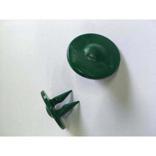 Clips Fixation Brise-Vue Gripnet - Anti-UV - Pour Grillage Tige 5mm