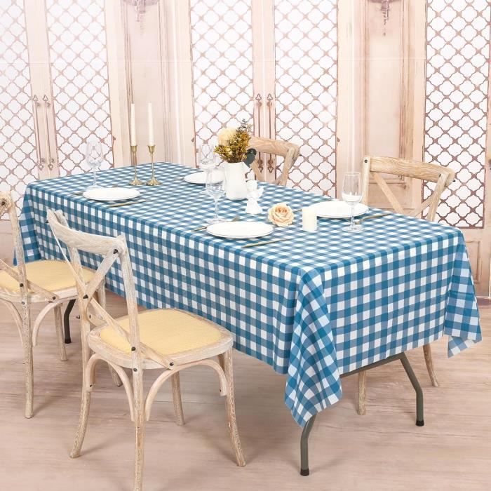 Gris Nappes Rectangulaires Tissu Polyester Lavable Rectangulaire Couverture De Table Pour Home