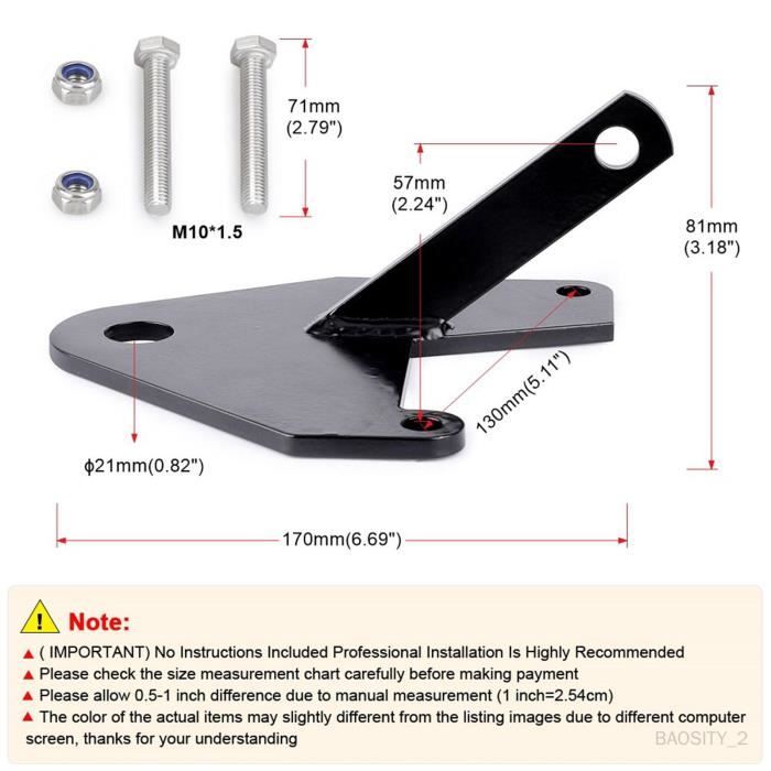 AXE DE REMPLACEMENT MAPLE Long Track Claps
