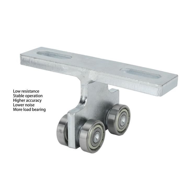 Lot De 10 Chariots à Roulettes Pour Fenêtres Et Portes Coulissantes - Roulements Silencieux 44 Mm