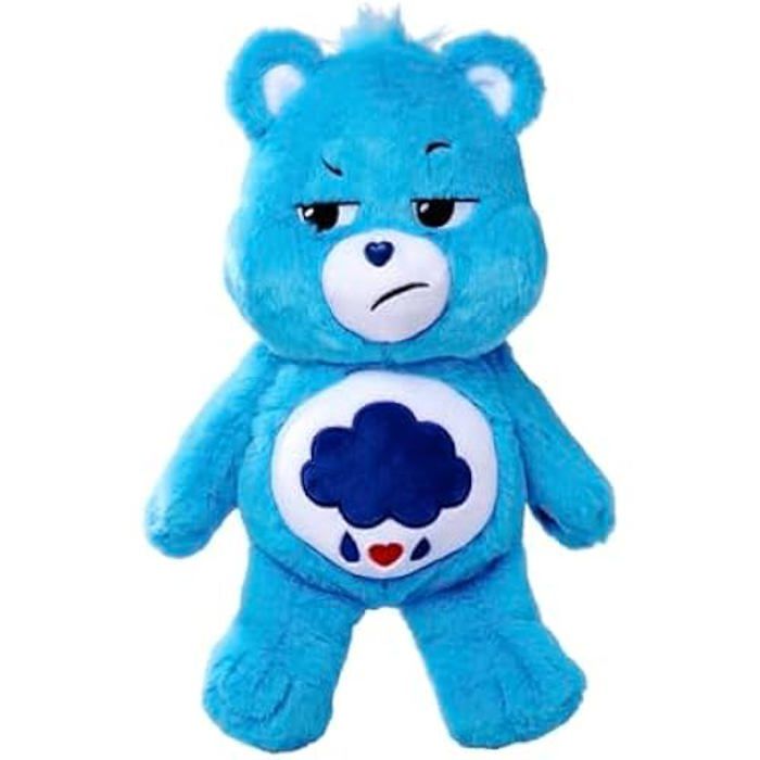 Peluche Care Bears Simba 35 Cm - Ours En Peluche Doux Bleu - Doudou Pour Bébé Dès La Naissance - 3