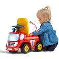 Porteur camion de pompier - trotteur avec klaxon, levier sonore et coffre - idee cadeau bébé enfant noel voiture marcheur jouet-2