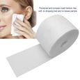 Atyhao Serviette de visage Serviette de toilette jetable en coton pour gant de toilette doux pour centre de beauté-2