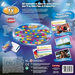 JEU SOCIÉTÉ - PLATEAU LANSAY- 75038 - Jeu de Plateau - Best Of Tv et cin JEU SOCIÉTÉ - PLATEAU LANSAY- 75038 - Jeu de Plateau - Best Of Tv et cin