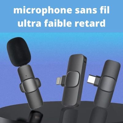 Micro Cravate sans Fil, 2.4GHz Micro Cravate Smartphone, Mini Micro Cravate  USB C, Microphone Cravate sans Fils pour TikTok, [143] - Cdiscount TV Son  Photo